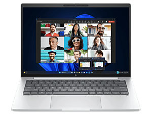 HP EliteBook 8 G1i 14 inch AI Laptop, Silver - 14" - Glacier silver (C27H3PT#AB5)