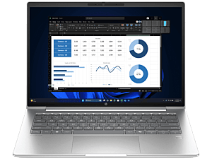 HP ProBook 4 G1i 14 inch AI Laptop, Silver + Upgrade to HP 3 Years Onsite with Travel Coverage - 14" - Pike silver aluminum (C1UH5PT#AB5-BN2)