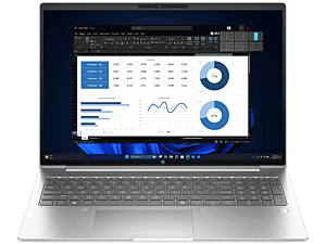 HP ProBook 4 G1i 16 inch AI Laptop, Silver + Upgrade to HP 3 Years Onsite with Travel Coverage - 16" - Pike silver aluminum (C1UJ7PT#AB5-BN2)