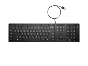 HP Wired Desktop 320K Keyboard (9SR37UT#UUF)