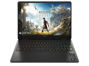 HyperX OMEN 16 inch Gaming Laptop 16-am2014TX, Black - 40.6 cm (16") - Shadow black (DE0W9PA#AB5)