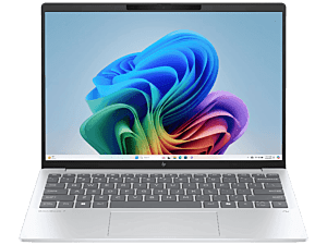 HP OmniBook 7 Aero 13.3 inch Next Gen AI Laptop 13-bg1046AU, Silver - 13.3" - Glacier silver (BH4F4PA#AB5)