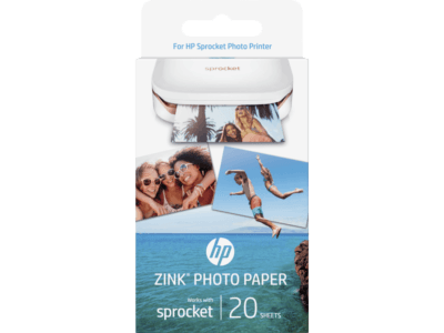 HP ZINK 貼紙背面相紙-20 張/2 x 3 吋 HP ZINK 貼紙背面相紙-20 張/2 x 3 吋
