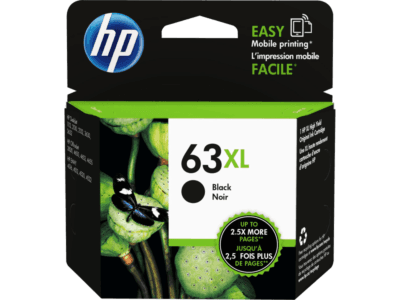 HP 63XL High Yield Black Original Ink Cartridge HP 63XL High Yield Black Original Ink Cartridge