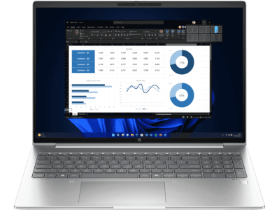 HP ProBook 460 16 inch G11 Business Laptop, Silver