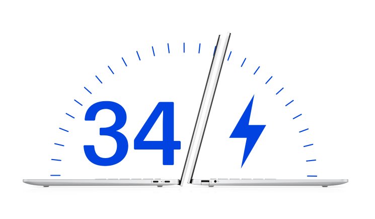 電池續航時間長達 34 小時