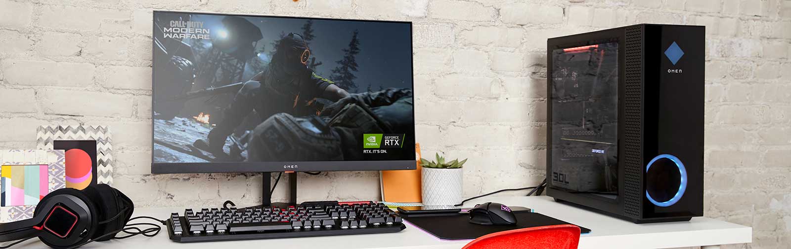 Omen desktop pc perform great visual experience with AMD FreeSync