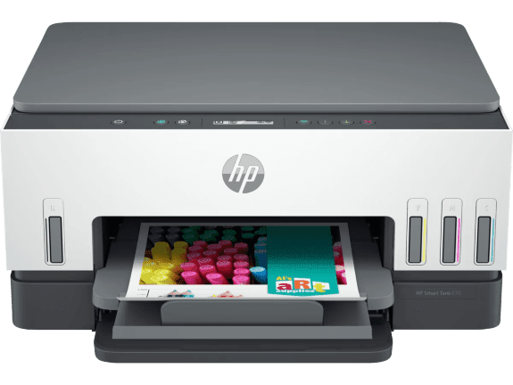 HP Smart Tank 670 All-in-One Printer for busy home offices