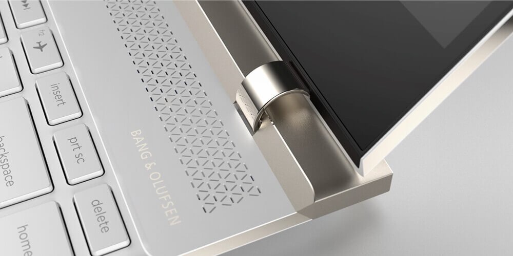 HP Spectre 筆電同軸鉸位